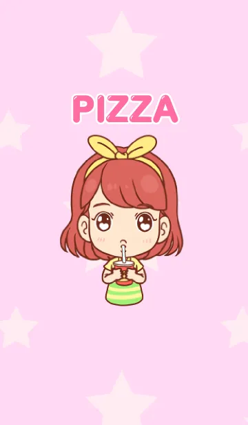 [LINE着せ替え] Pizza dukdikの画像1