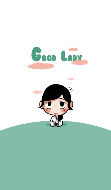 [LINE着せ替え] Good Ladyの画像1