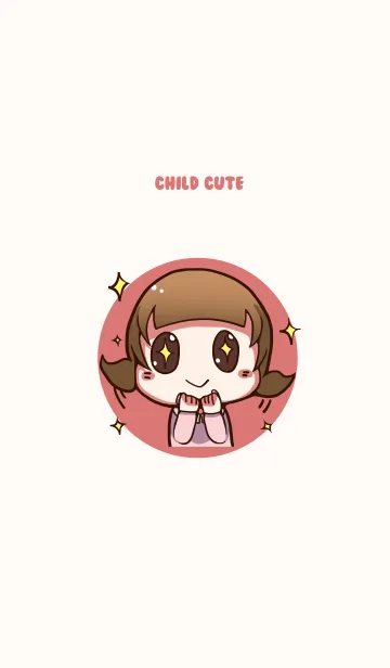 [LINE着せ替え] Child Cuteの画像1