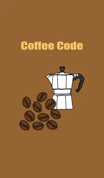 [LINE着せ替え] Coffee Codeの画像1