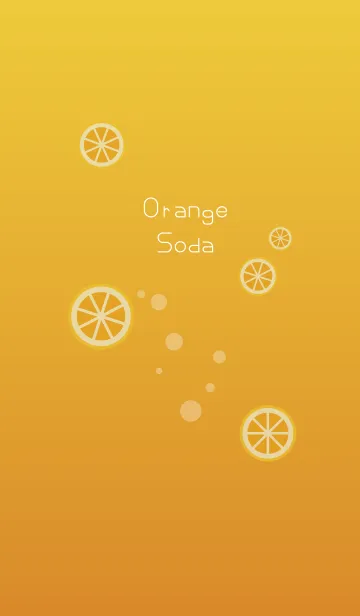 [LINE着せ替え] Orange Sodaの画像1