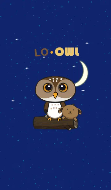 [LINE着せ替え] LO.OWLの画像1