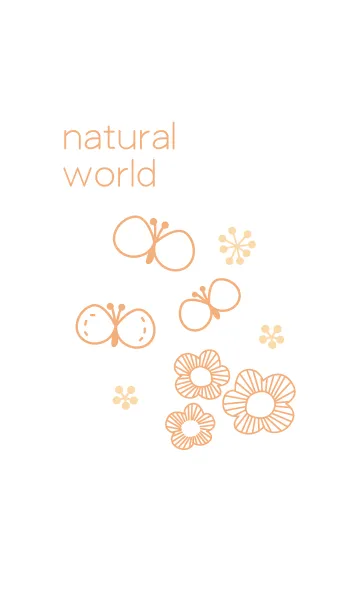 [LINE着せ替え] natural worldの画像1