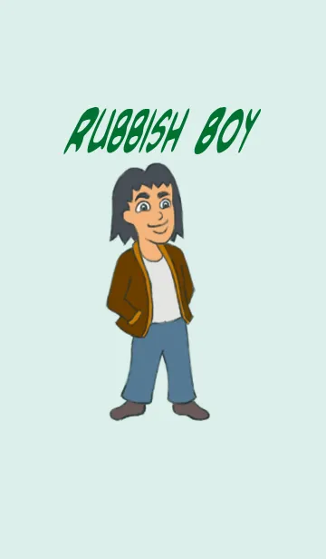 [LINE着せ替え] Rubbish Boyの画像1