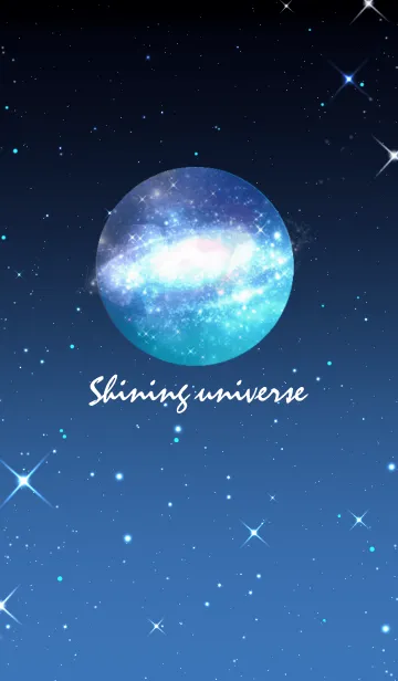 [LINE着せ替え] 輝く宇宙の画像1
