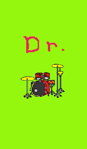 [LINE着せ替え] ドラム着せかえの画像1
