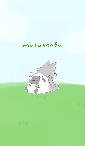 もふもふの着せ替えのLINE着せ替え