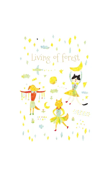 [LINE着せ替え] Living of forestの画像1
