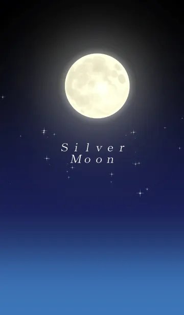[LINE着せ替え] Silver Moonの画像1