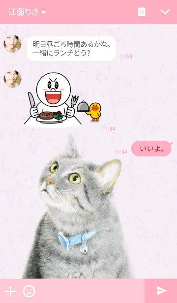 [LINE着せ替え] リアルにゃんこ！の画像3