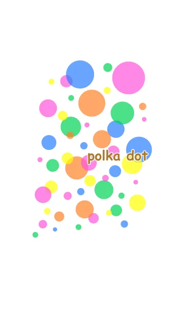 [LINE着せ替え] polka dot...の画像1