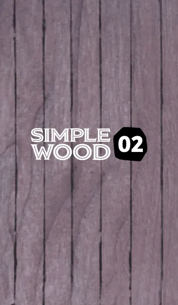 [LINE着せ替え] SIMPLE WOOD 02の画像1