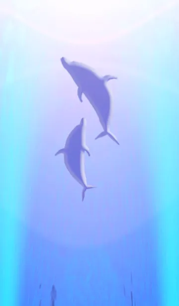 [LINE着せ替え] ●イルカーdolphins 第三章の画像1