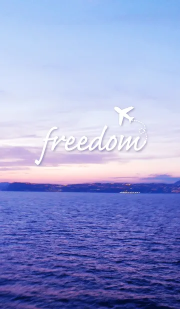 [LINE着せ替え] 自由だ。5の画像1