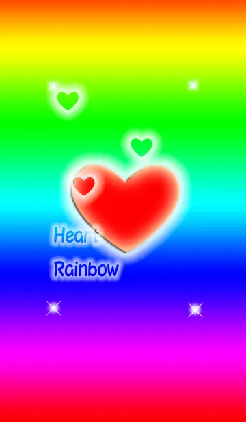 [LINE着せ替え] Rainbow！2(heart)の画像1