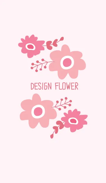 [LINE着せ替え] デザインフラワー 6の画像1