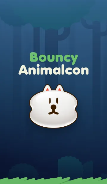 [LINE着せ替え] Bouncy Animalconの画像1