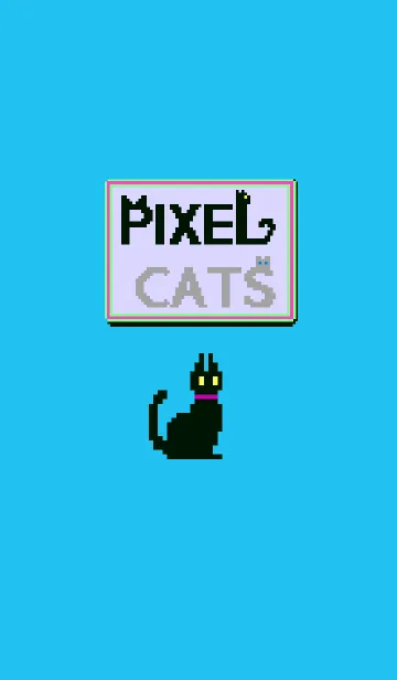 [LINE着せ替え] Pixel catsの画像1