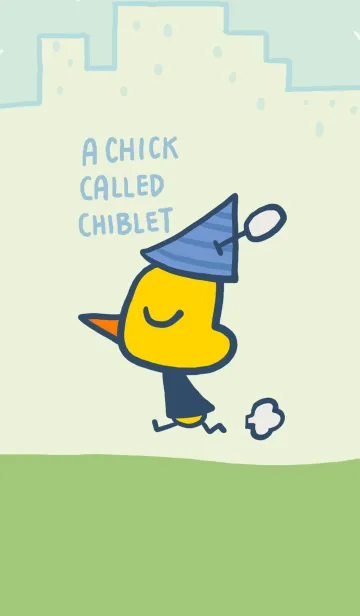 A Chick Called ChibletのLINE着せ替え