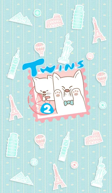 [LINE着せ替え] Twins IIの画像1