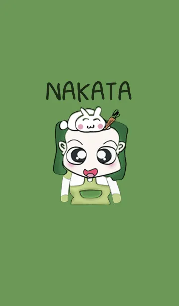[LINE着せ替え] Hello！ My name is Nakata. I love rabbit.の画像1