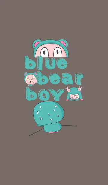 Blue Bear Boyの着せ替えメイン画像