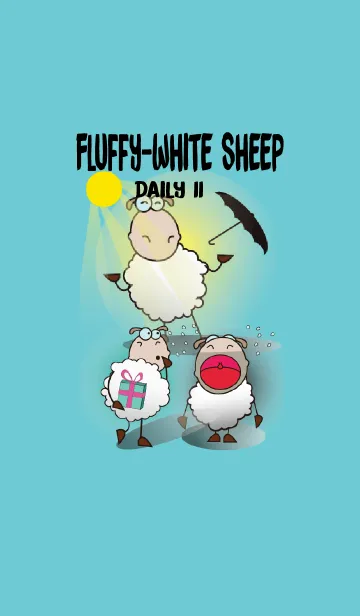 Very Funny and Fluffy-white Sheep Vol IIの着せ替えメイン画像