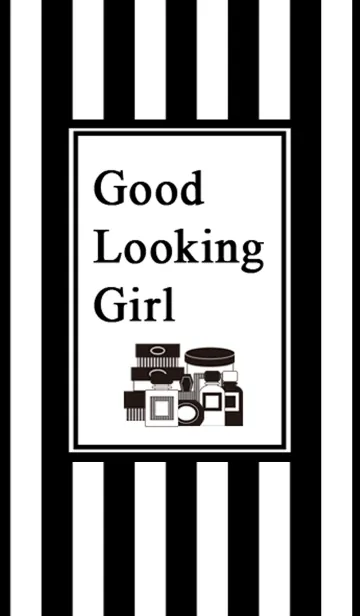 [LINE着せ替え] Good Looking Girl.の画像1