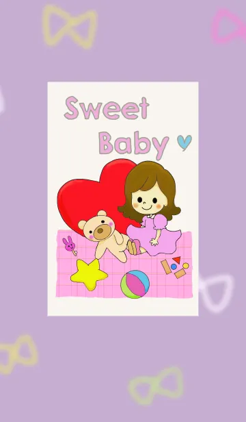 [LINE着せ替え] Sweet Babyの画像1