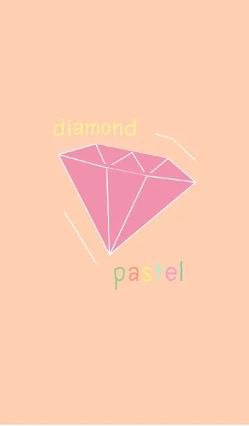[LINE着せ替え] diamond pastelの画像1