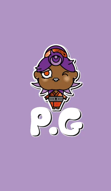 [LINE着せ替え] P.G.7（ポチャグロちゃん）の画像1