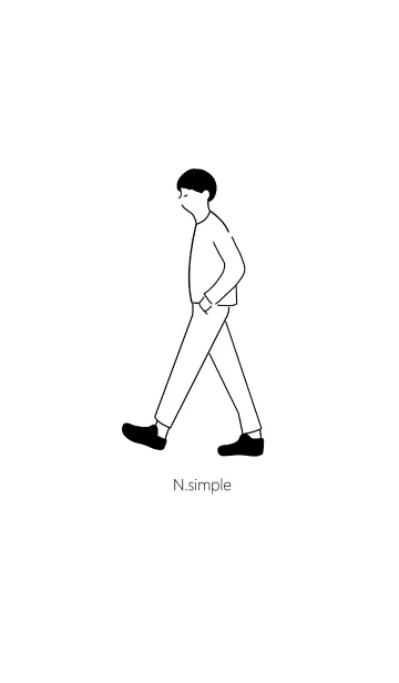 [LINE着せ替え] N.simpleの画像1