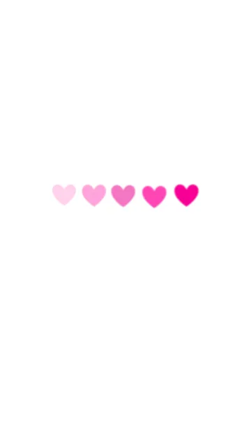 Simple gradation pinkのLINE着せ替え