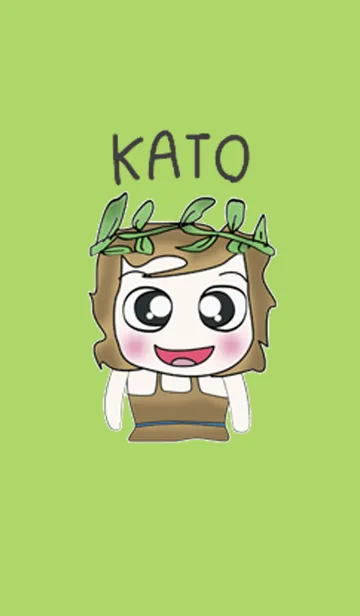 [LINE着せ替え] Hi！ My name KATO.の画像1