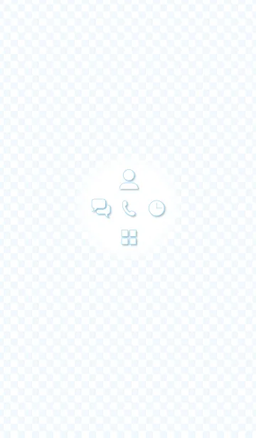 [LINE着せ替え] 洗練されたシンプル設計の画像1