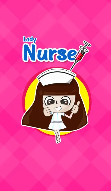 [LINE着せ替え] Lady Nurseの画像1