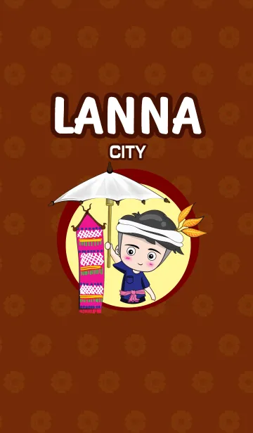 [LINE着せ替え] Lanna Cityの画像1