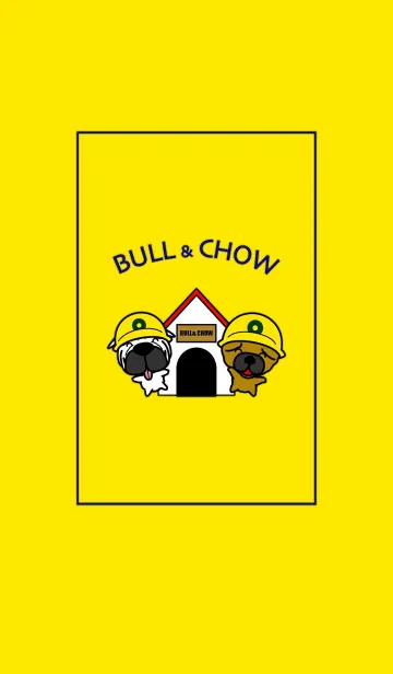 [LINE着せ替え] ブルとチャウ 2の画像1