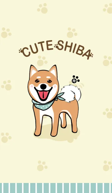 [LINE着せ替え] Shiba Inu landの画像1