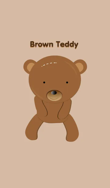 [LINE着せ替え] Brown Teddyの画像1