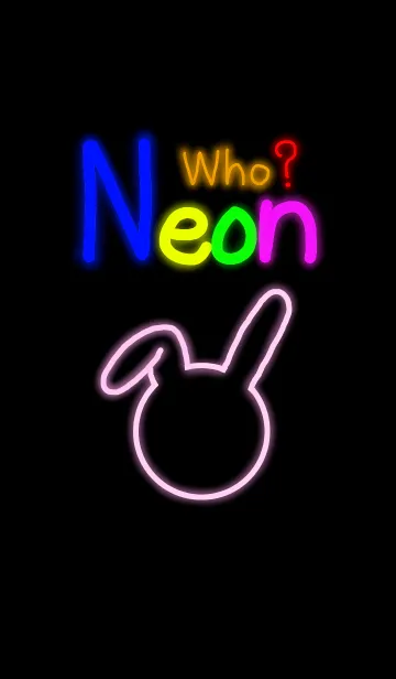 [LINE着せ替え] Neon (who？)の画像1