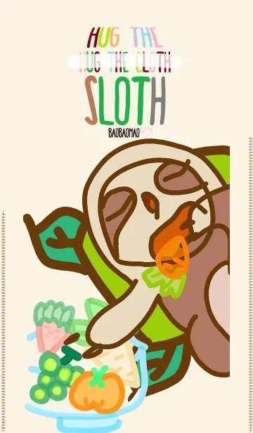 [LINE着せ替え] Hug The Slothの画像1