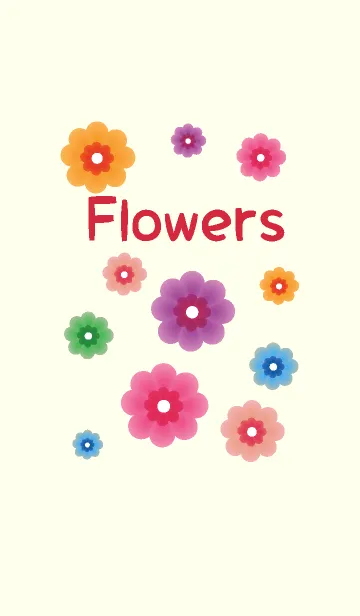 [LINE着せ替え] Flowersの画像1