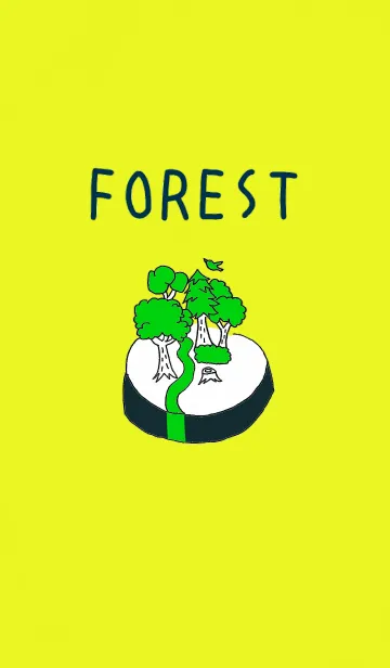 YELLOW FORESTのLINE着せ替え