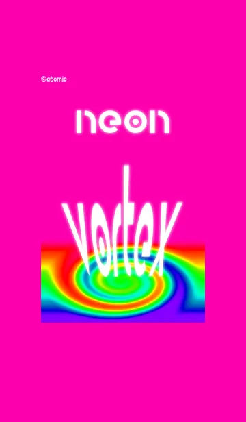 [LINE着せ替え] NEON ＜光の渦＞の画像1