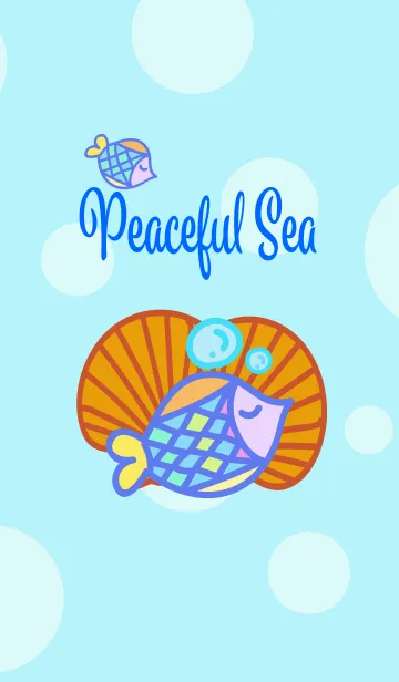 [LINE着せ替え] Peaceful Seaの画像1