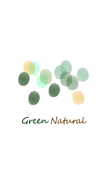 [LINE着せ替え] Green Naturalの画像1