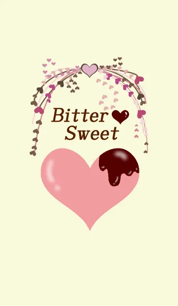 [LINE着せ替え] Bitter Sweetの画像1