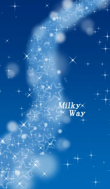 [LINE着せ替え] Milky Way**wish in a starの画像1