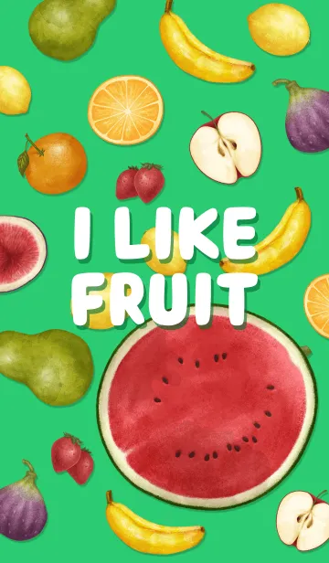 [LINE着せ替え] 果物が好きの画像1